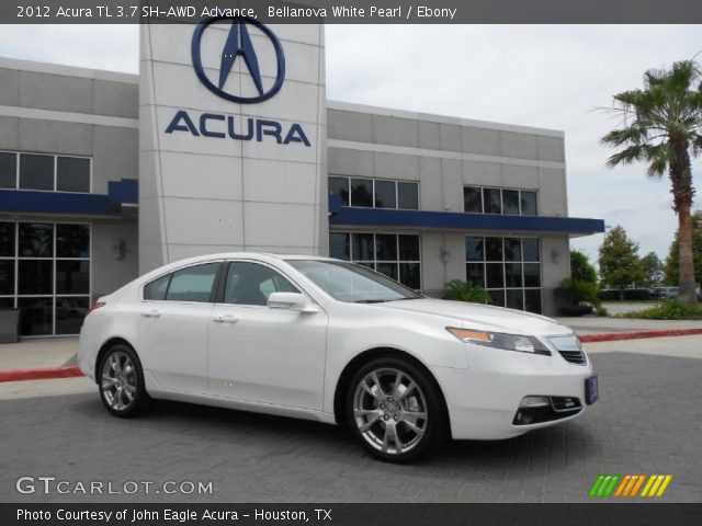 2012 Acura TL 3.7 SH-AWD Advance in Bellanova White Pearl