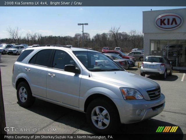 2008 Kia Sorento LX 4x4 in Bright Silver