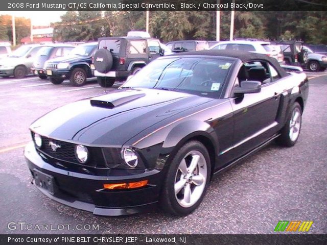 2008 Ford Mustang GT/CS California Special Convertible in Black