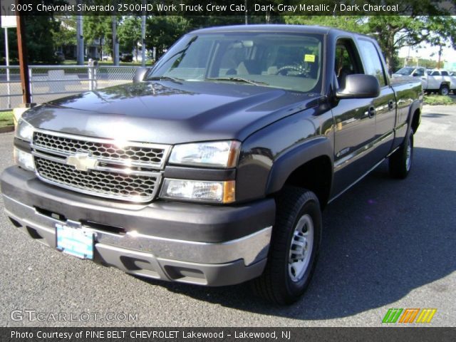 2005 Chevrolet Silverado 2500HD Work Truck Crew Cab in Dark Gray Metallic