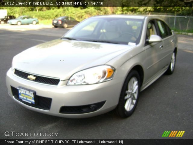 2012 Chevrolet Impala LTZ in Gold Mist Metallic