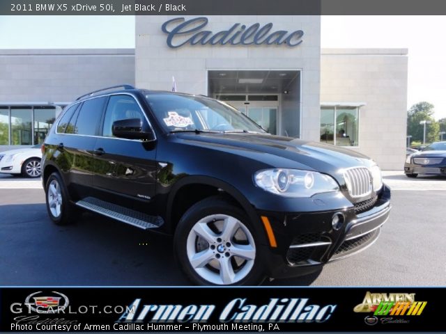 2011 BMW X5 xDrive 50i in Jet Black