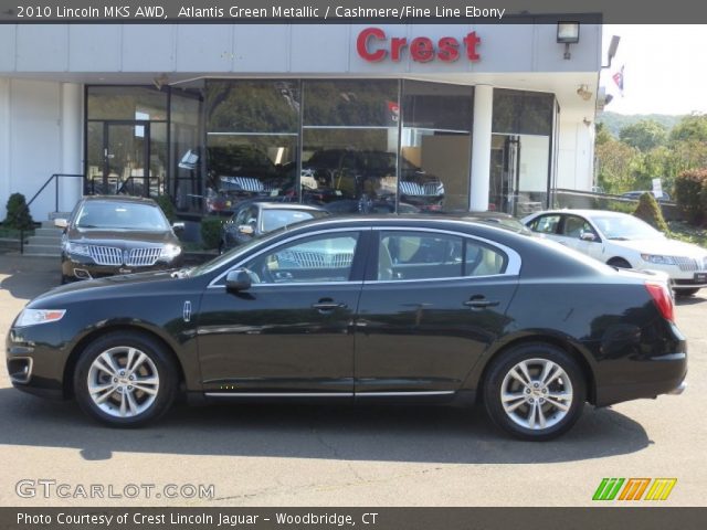 2010 Lincoln MKS AWD in Atlantis Green Metallic
