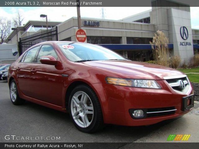 2008 Acura TL 3.2 in Moroccan Red Pearl