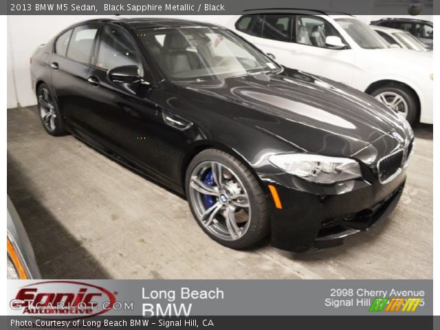 2013 BMW M5 Sedan in Black Sapphire Metallic