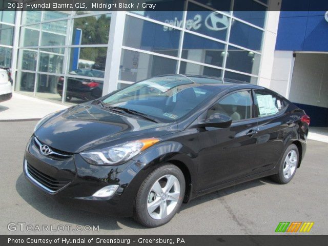2013 Hyundai Elantra GLS in Midnight Black
