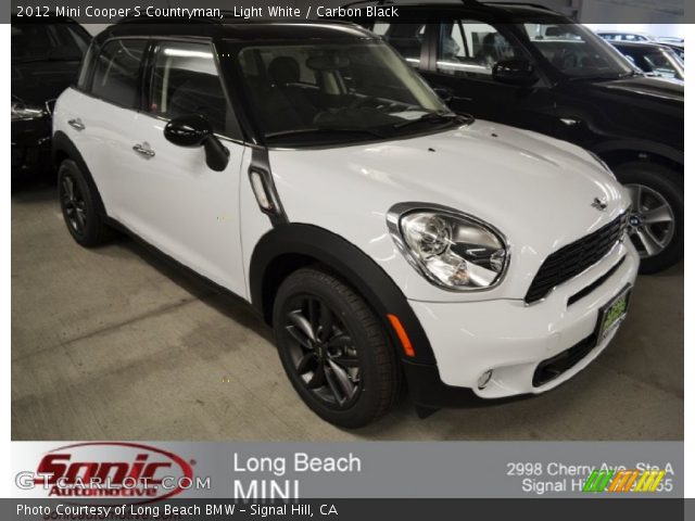 2012 Mini Cooper S Countryman in Light White