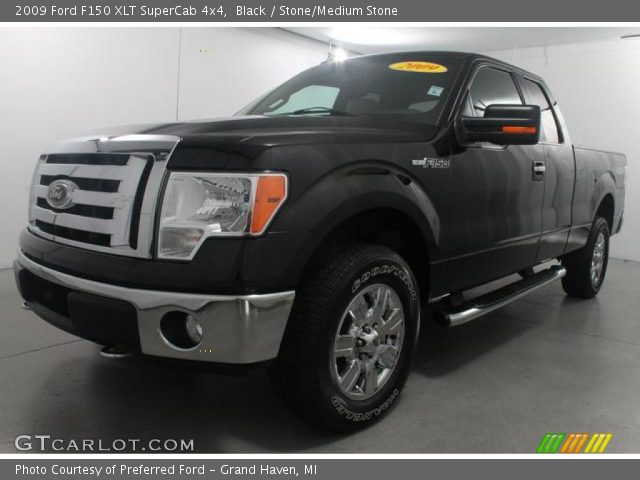 2009 Ford F150 XLT SuperCab 4x4 in Black