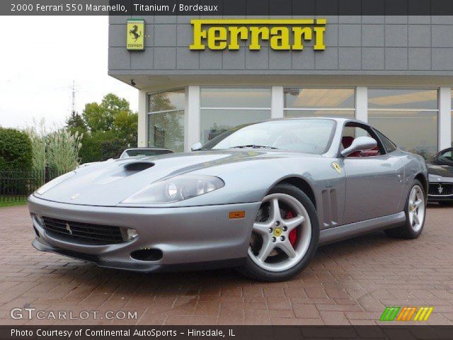 2000 Ferrari 550 Maranello in Titanium