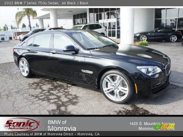 2013 BMW 7 Series 750Li Sedan in Jet Black
