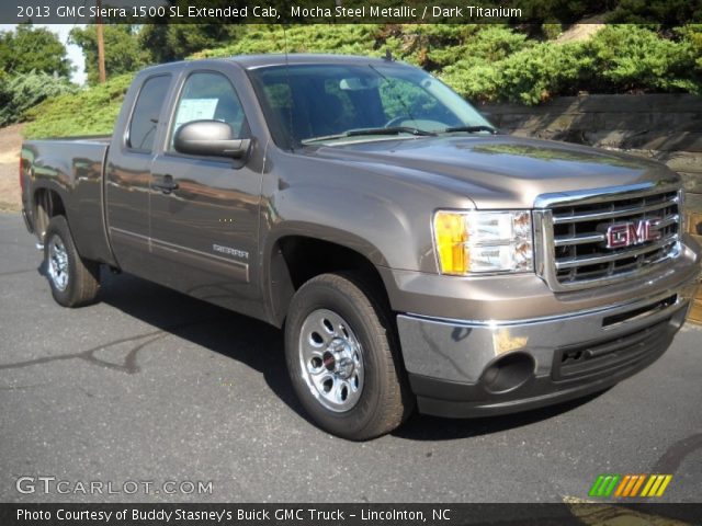 2013 GMC Sierra 1500 SL Extended Cab in Mocha Steel Metallic