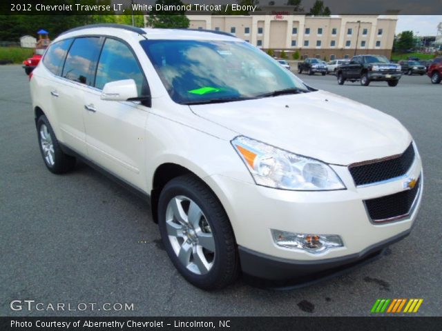 2012 Chevrolet Traverse LT in White Diamond Tricoat