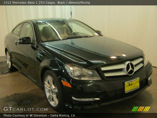 2013 Mercedes-Benz C 250 Coupe in Black