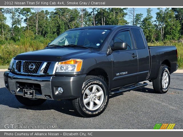 2012 Nissan Titan SV King Cab 4x4 in Smoke Gray