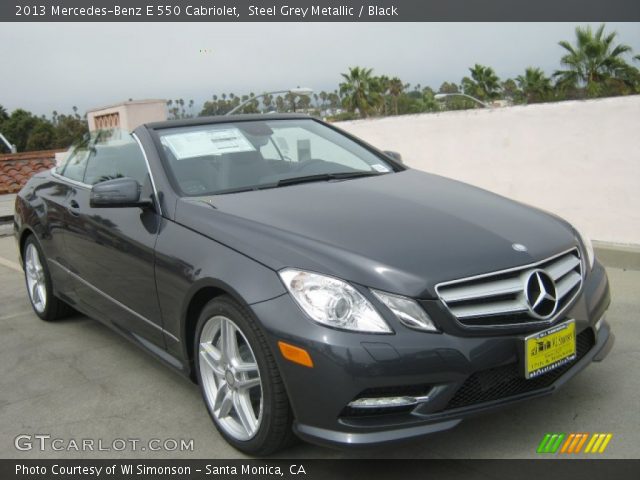 2013 Mercedes-Benz E 550 Cabriolet in Steel Grey Metallic