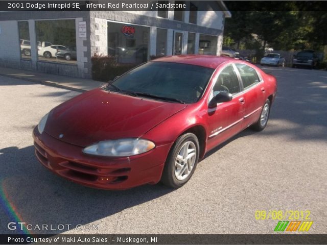 2001 Dodge Intrepid SE in Inferno Red Pearlcoat