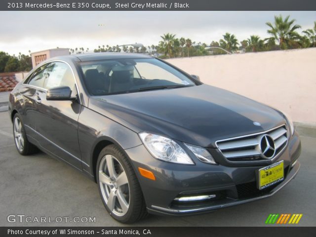 2013 Mercedes-Benz E 350 Coupe in Steel Grey Metallic