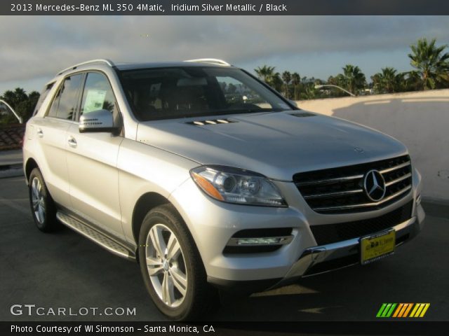 2013 Mercedes-Benz ML 350 4Matic in Iridium Silver Metallic