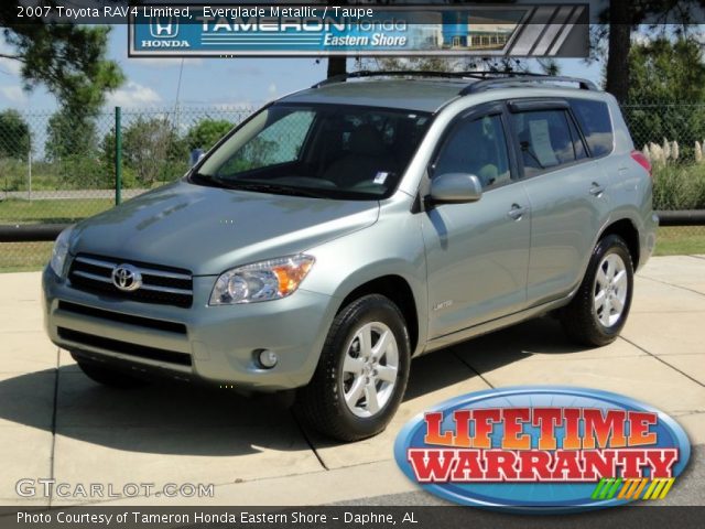 2007 Toyota RAV4 Limited in Everglade Metallic