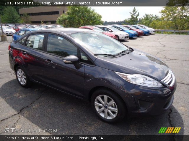 2013 Ford Fiesta SE Sedan in Violet Gray
