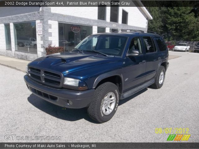 2002 Dodge Durango Sport 4x4 in Patriot Blue Pearl