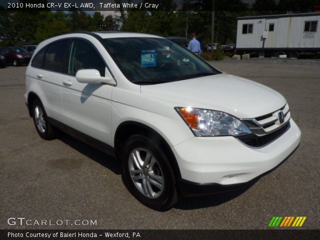 2010 Honda CR-V EX-L AWD in Taffeta White