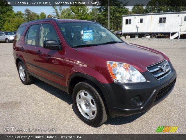2006 Honda CR-V LX 4WD in Redondo Red Pearl