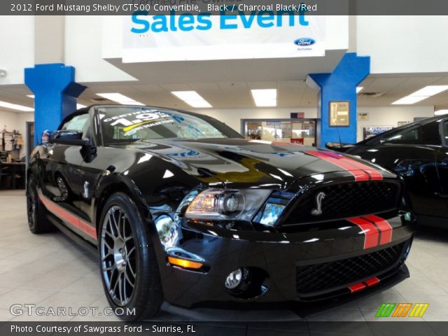 2012 Ford Mustang Shelby GT500 Convertible in Black