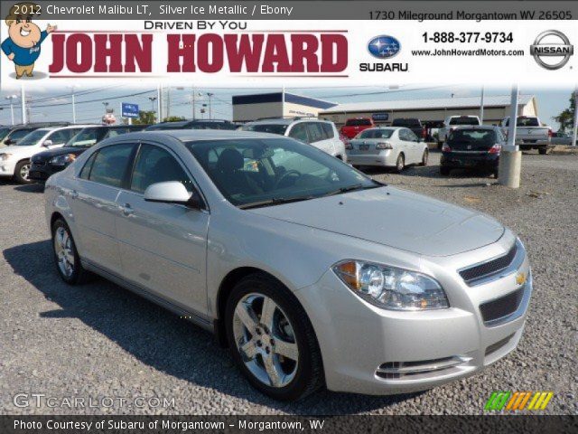 2012 Chevrolet Malibu LT in Silver Ice Metallic