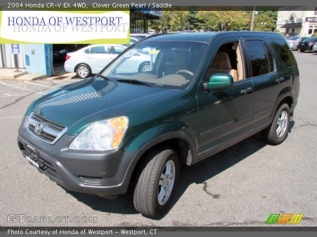 2004 Honda CR-V EX 4WD in Clover Green Pearl