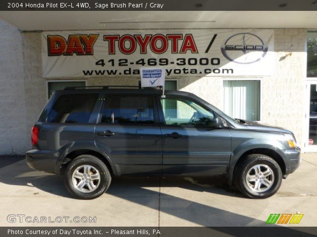 2004 Honda Pilot EX-L 4WD in Sage Brush Pearl