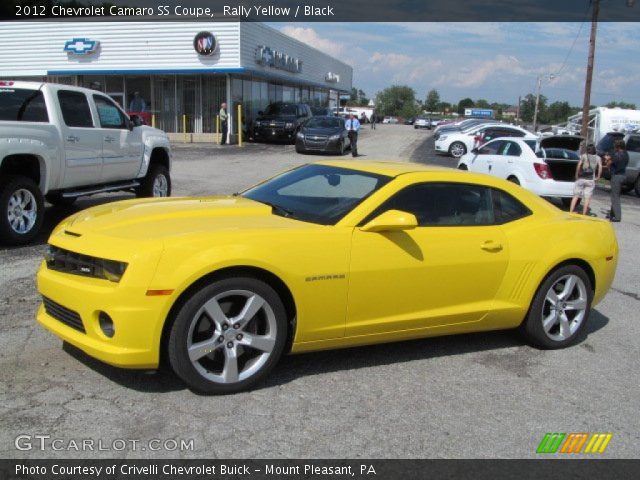 2012 Chevrolet Camaro SS Coupe in Rally Yellow