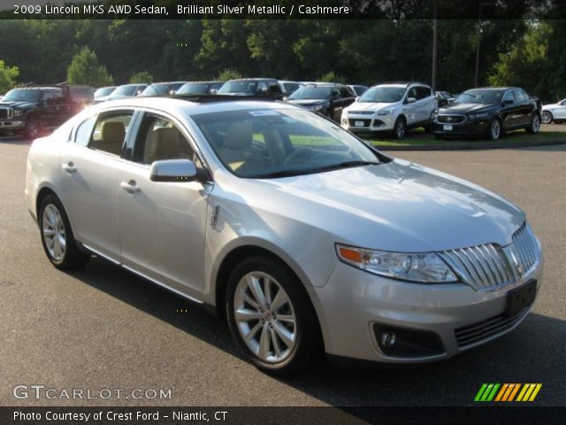 2009 Lincoln MKS AWD Sedan in Brilliant Silver Metallic