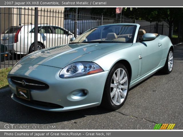 2007 Jaguar XK XK8 Convertible in Seafrost Metallic