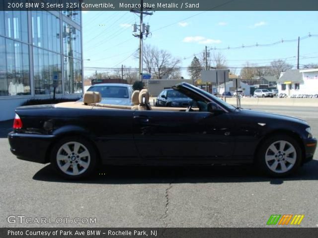 2006 BMW 3 Series 325i Convertible in Monaco Blue Metallic