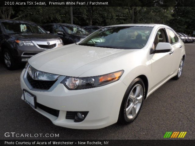 2010 Acura TSX Sedan in Premium White Pearl