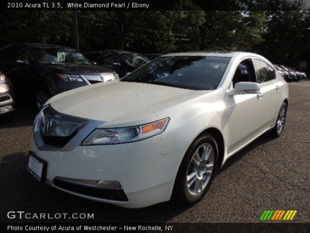2010 Acura TL 3.5 in White Diamond Pearl