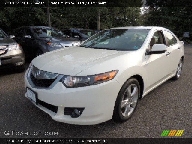 2010 Acura TSX Sedan in Premium White Pearl