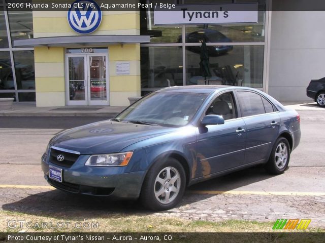 2006 Hyundai Sonata GLS V6 in Aquamarine Pearl