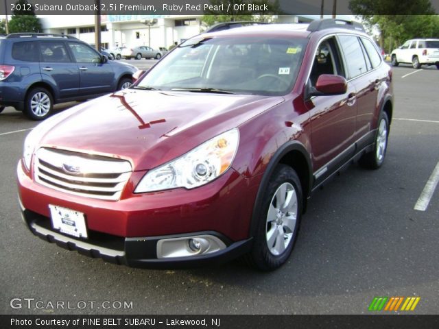 2012 Subaru Outback 2.5i Premium in Ruby Red Pearl