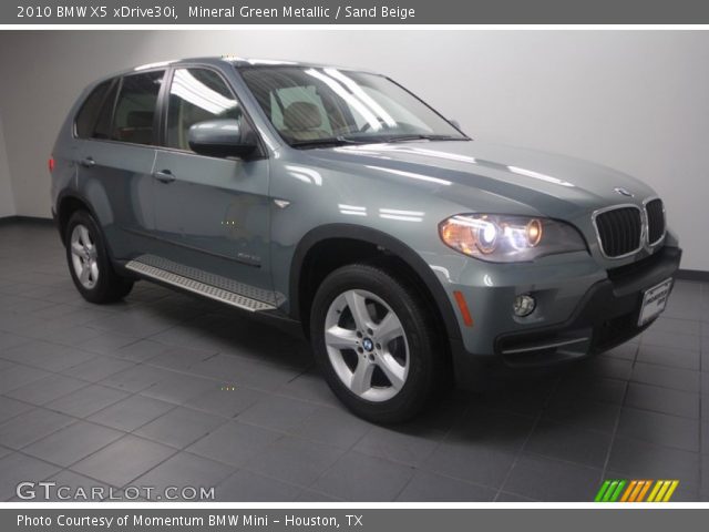 2010 BMW X5 xDrive30i in Mineral Green Metallic