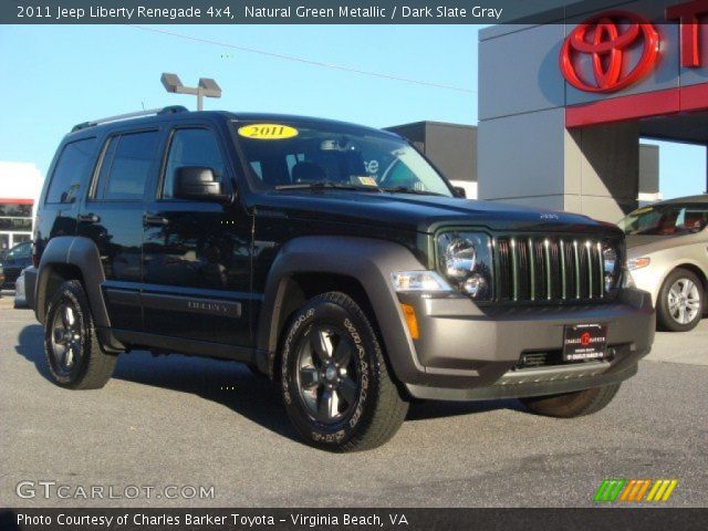 2011 Jeep Liberty Renegade 4x4 in Natural Green Metallic