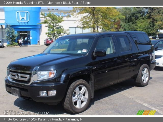 2009 Honda Ridgeline RTL in Nighthawk Black Pearl
