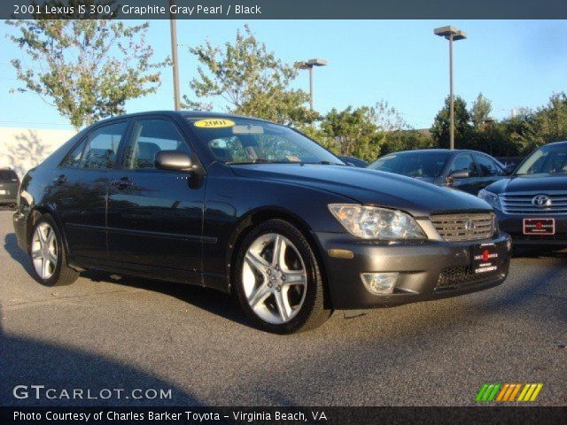 2001 Lexus IS 300 in Graphite Gray Pearl