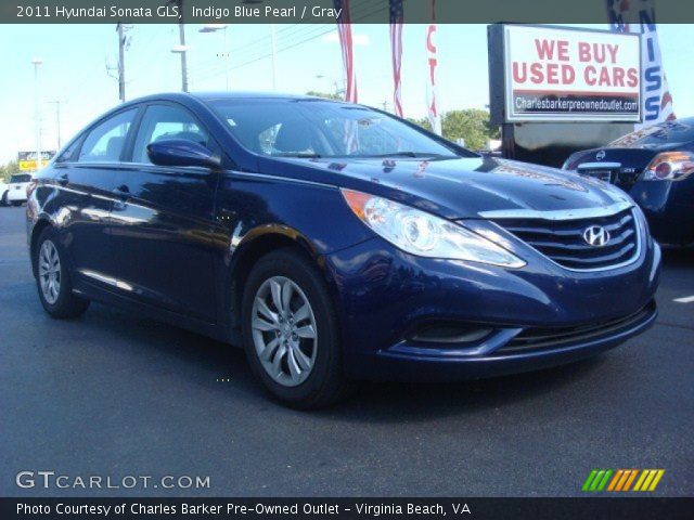 2011 Hyundai Sonata GLS in Indigo Blue Pearl