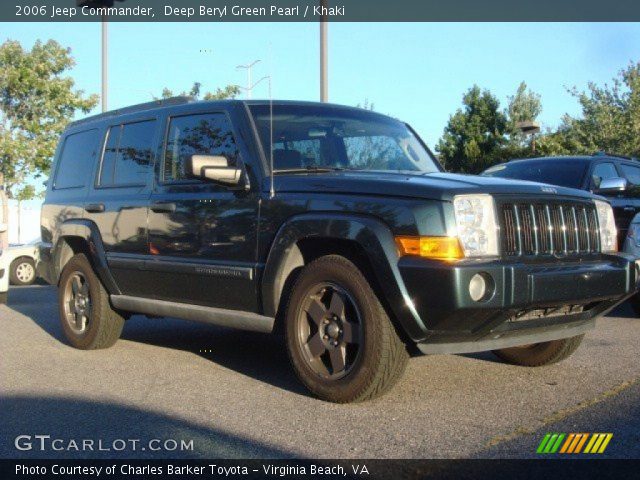 2006 Jeep Commander  in Deep Beryl Green Pearl