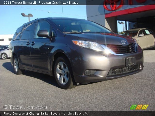 2011 Toyota Sienna LE in Predawn Gray Mica
