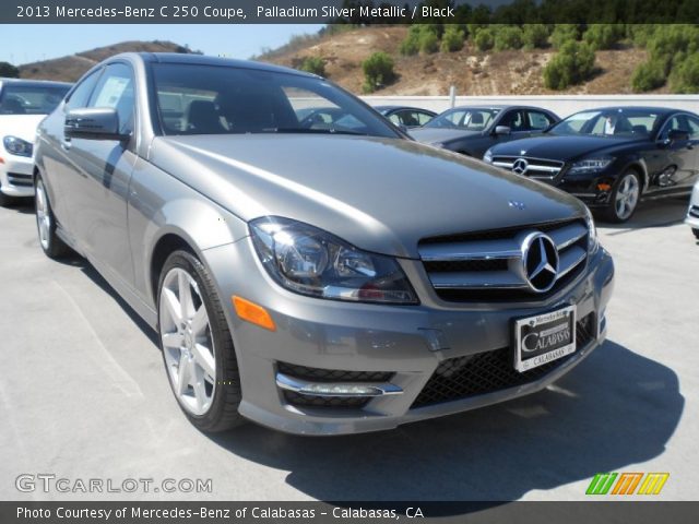 2013 Mercedes-Benz C 250 Coupe in Palladium Silver Metallic