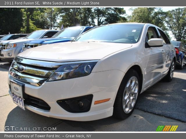 2011 Ford Fusion SE in White Suede