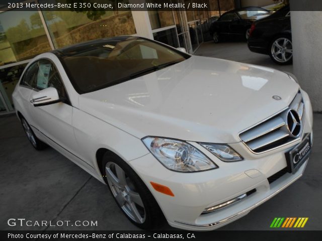2013 Mercedes-Benz E 350 Coupe in Diamond White Metallic
